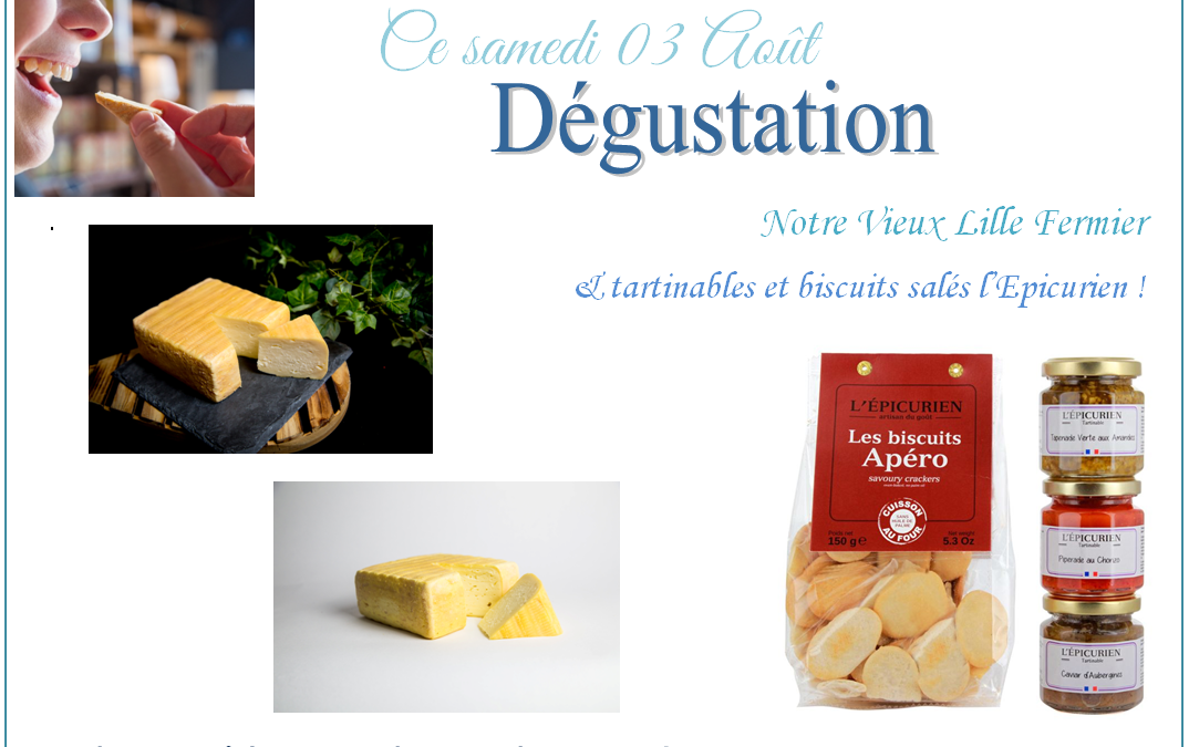 Dégustation ce Samedi !