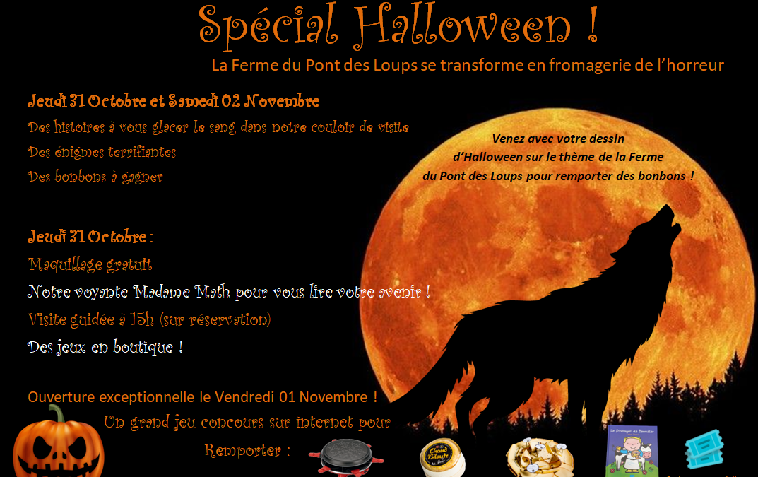 Spécial Halloween à la Ferme du Pont des Loups