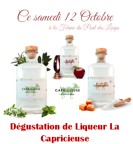 Dégustation de Liqueur La Capricieuse