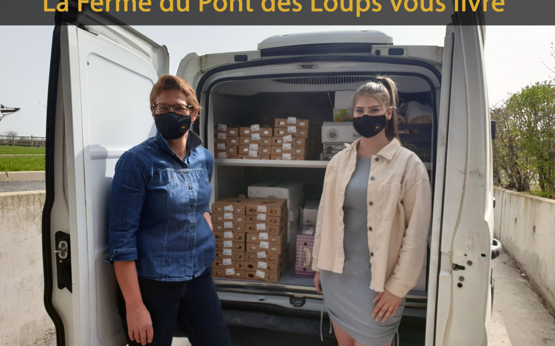 Notre équipe vous livre à domicile durant le confinement