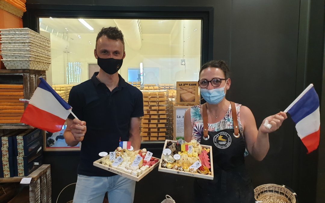 Soutenez votre équipe avec du fromage