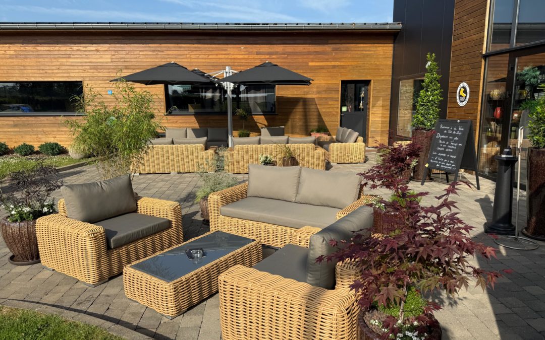 Profitez de notre nouvelle terrasse !